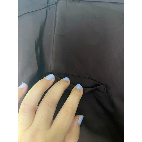 Vince Satin Pleat Pants Size 22 Plus - Picture 8 of 10